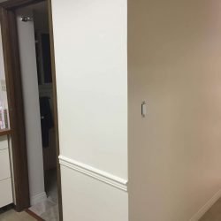 drywall finished and painted