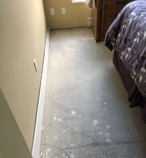 Bedroom Carpet Removed