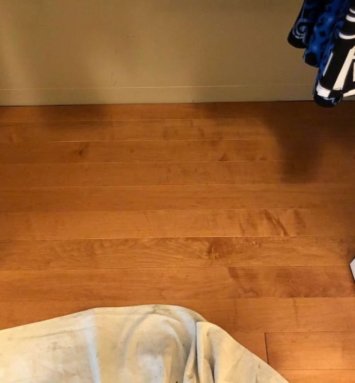 Closet Floor Completed