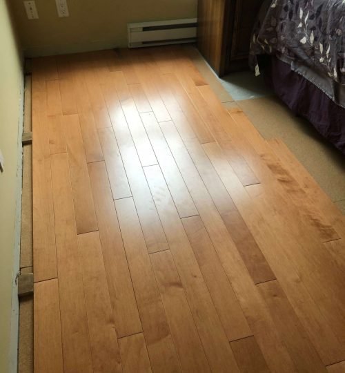 New Flooring Installation