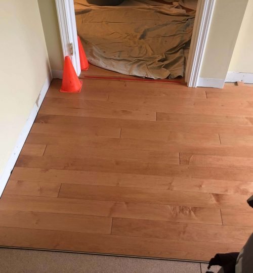 New Flooring Installation