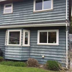 house siding is worn and brittle after 40 years