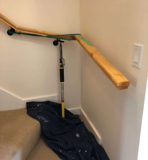 New Railing Almost Completed