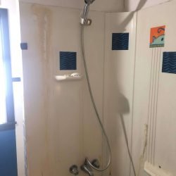 leaking acrylic panels on shower walls