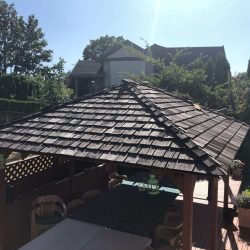 leaking gazebo roof