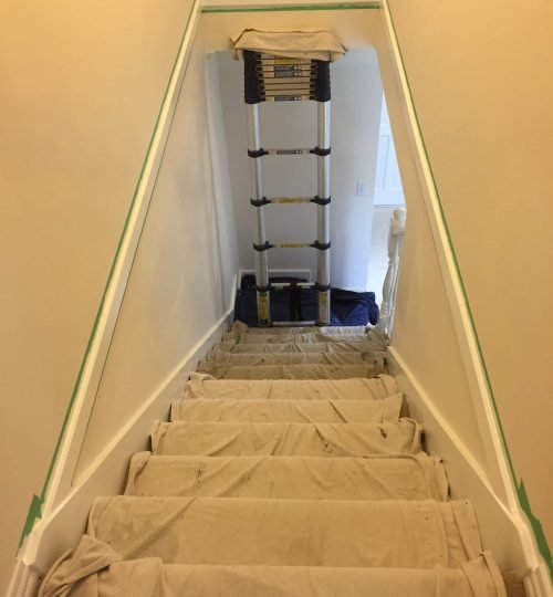 Painting The Stairwell